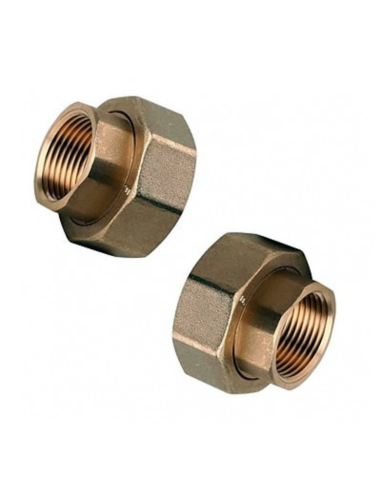 Juego racores circuladores de latón 1´´ (ACS) principal